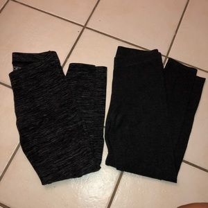 Loft - 2 pairs of gray leggings